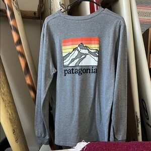 Patagonia Gray Long Sleeve Shirt M